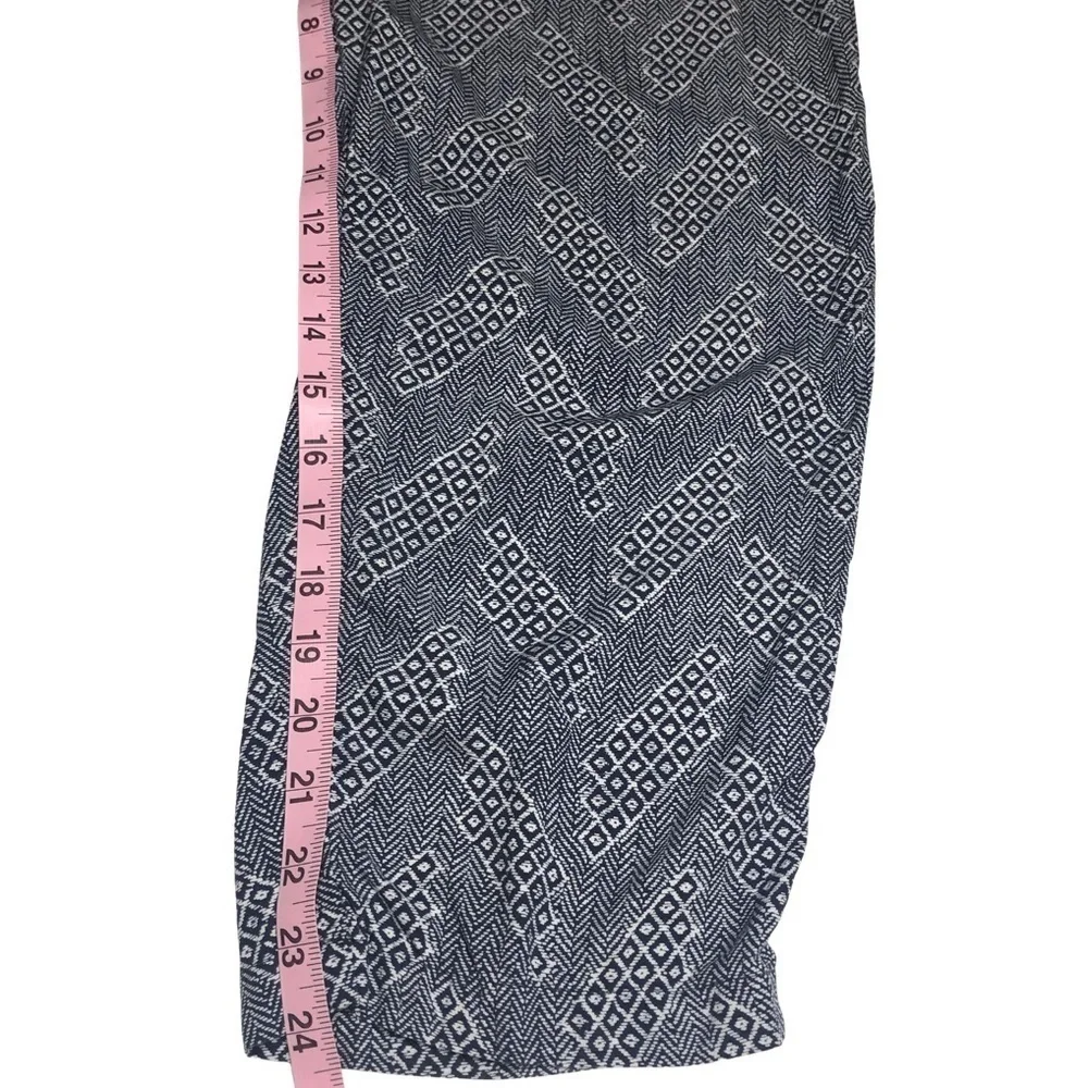 Urban Outfitters Navy and White Harem Pants Sz S